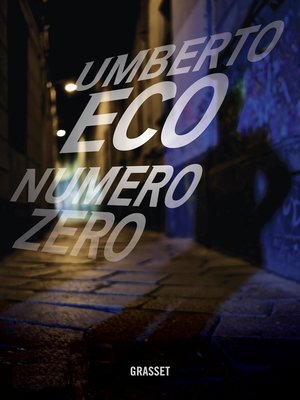 cover image of Numéro zéro
